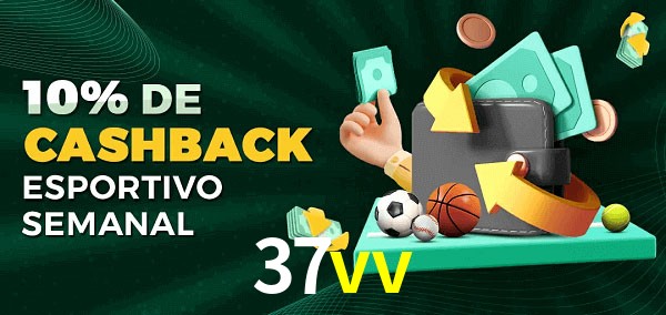 10% de bônus de cashback na 37vv